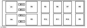 Ford F-series F53 Motorhome Chassis (2015) - UPS power distribution box1