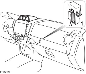 Ford Ranger mk2 (2006) - Inclinometer and compass fuse