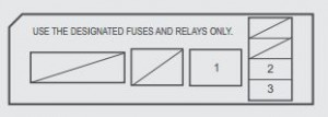 Maruti Suzuki SX4 - fuse box - engine compartment (diesel)