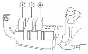 Mercury Mariner - fuse box - auxiliary relay box