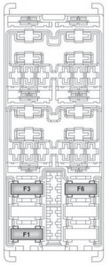 Alfa Romeo MiTo FL - fuse box - luggage