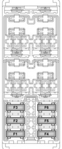 Alfa Romeo MiTo - fuse box - luggage