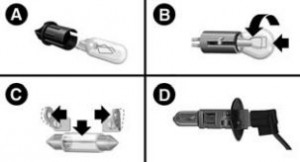 Fiat Barchetta - bulbs