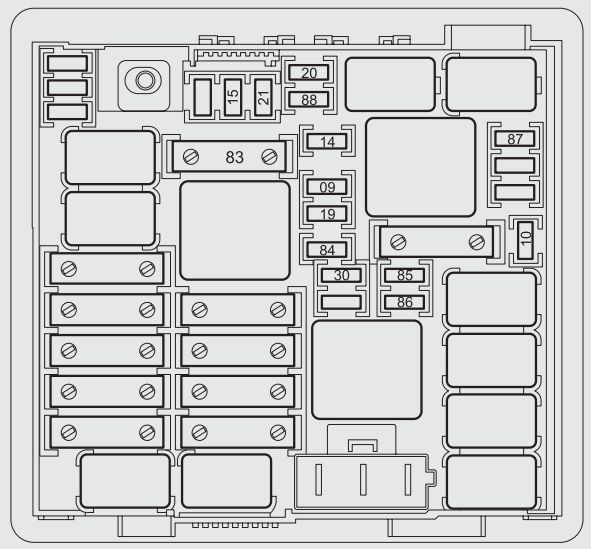 Fiat Punto 199 2012 From 2012 Fuse Box Diagram Auto