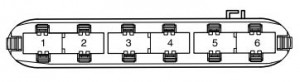 Volkswagen Passat B5 FL - fuse box - control module housing