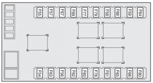 Alfa Romeo 159 - fuse box - boot