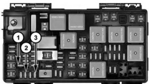 Chrysler Town and Country - fuse box - Power outlet fuse