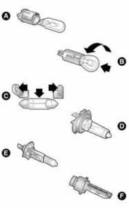 Lancia Ypsilon mk2 - bulbs