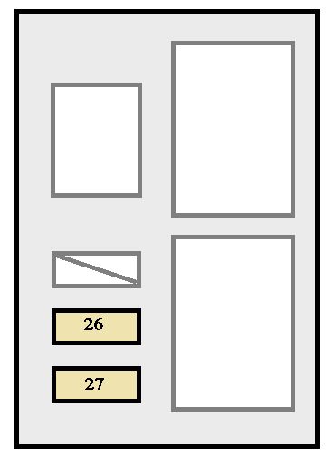 Toyota Avalon  2000 - 2002  - Fuse Box Diagram