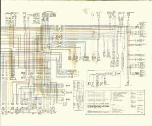 Nissan Datsun 200SX (1980) - wire diagram (page 2)