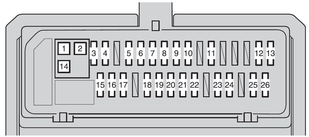 2013 Toyota Corolla Fuse Diagram Wiring Diagrams