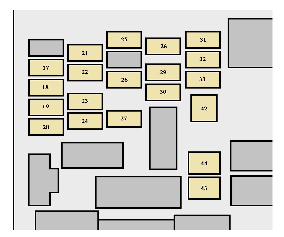 Toyota Sienna First Generation mk1 (XL10; 1998) – fuse box diagram
