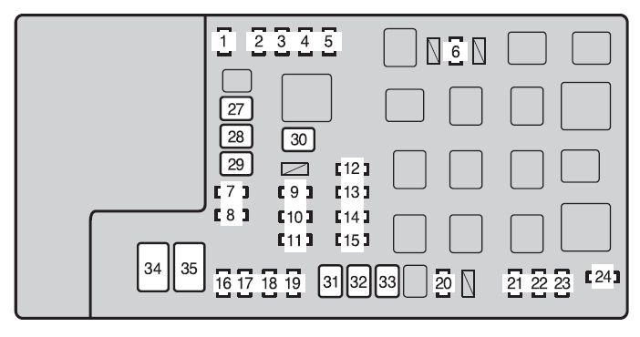 2009 Tacoma Fuse Box Wiring Diagrams