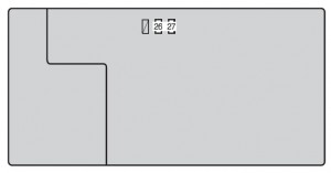 Toyota Tacoma mk2 - fuse box - engine compartment (type B)