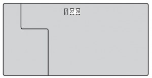 Toyota Tacoma mk2 - fuse box - engine compartment (type B)