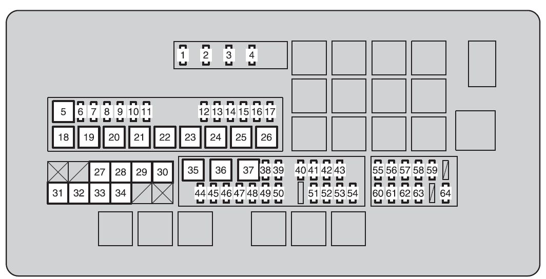 Toyota Land Cruiser Fuse Box Diagram Wiring Diagram