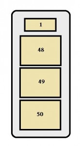 Toyota Land Cruiser - fuse box - engine compartment