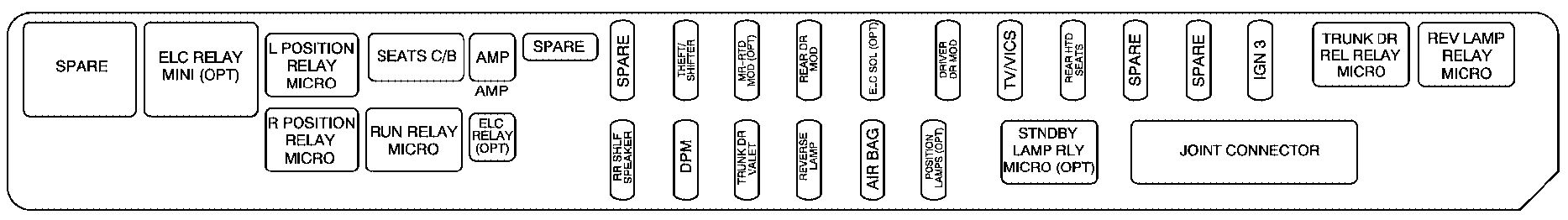 2005 nissan altima fuel pump relay location