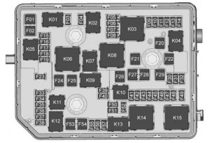 Buick Envision - fuse box - engine compartment