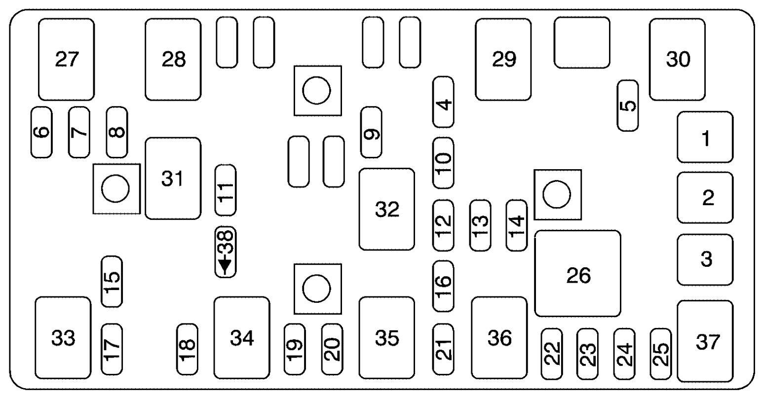 Gmc Sierra 2007 Fuse Box Diagram Auto Genius