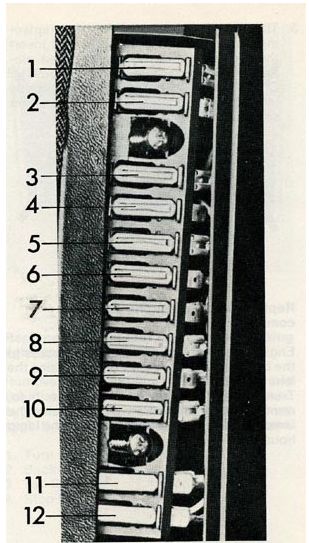 Volvo 240  1975  - Fuse Box Diagram