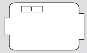 Acura RDX - fuse box - under hood (secondary)