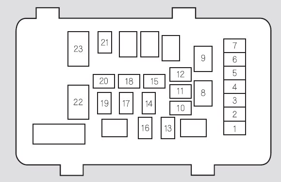 Acura Tsx 2004 Fuse Box Diagram Auto Genius