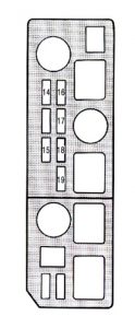 Lexus ES250 - fuse box - engine compartment