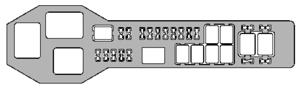 Lexus Gs300  1998 - 2000  - Fuse Box Diagram