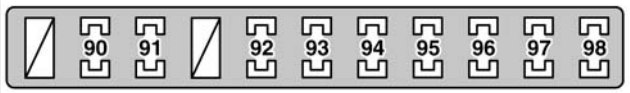 Lexus Gs300  2006   U2013 Fuse Box Diagram