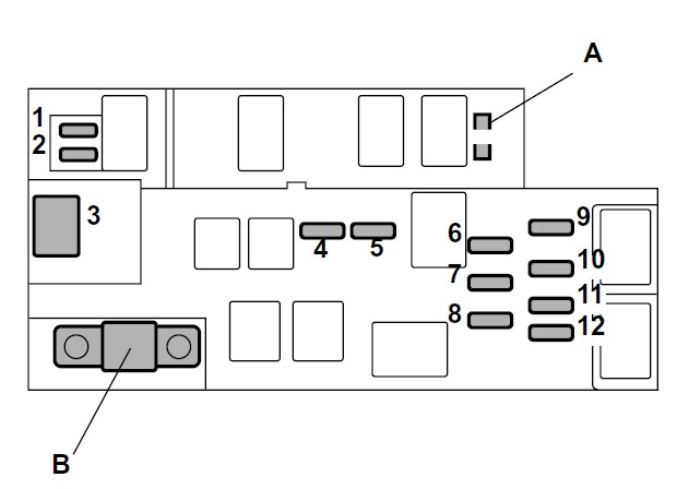 Subaru Legacy  2004  - Fuse Box Diagram