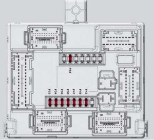 Alfa Romeo - fuse box - control unit under passenger side footboard