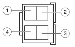 Ford E250 - fuse box -  instrument panel relay module