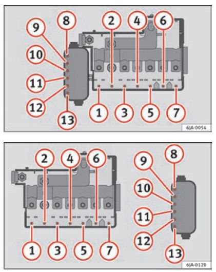 Seat Toledo  2012   U2013 Fuse Box Diagram