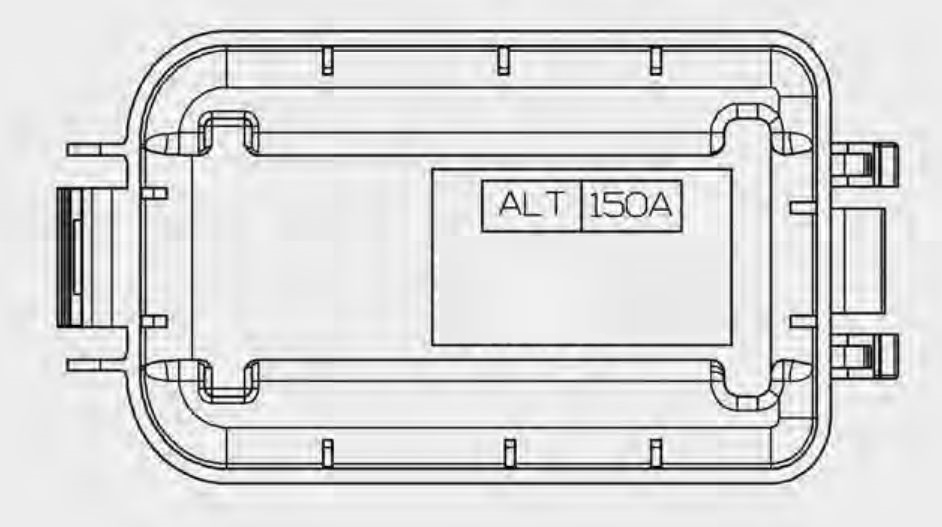 Kia Sportage  2014 - 2016   U2013 Fuse Box Diagram