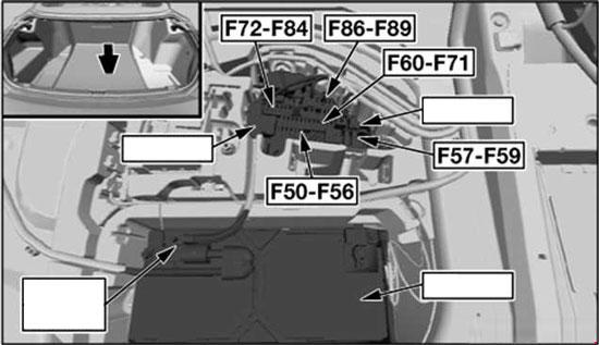 BMW 6 Series (E63, E64) (2004 - 2010) - fuse box diagram - Auto Genius