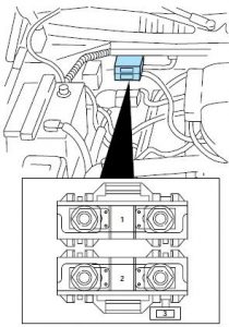 Ford F-250 - fuse box diagram - fusible link