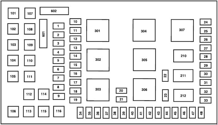 Ford F 350 2002 2007 Fuse Box Diagram Auto Genius