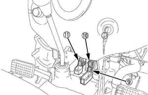 Kubota L3200, L3800 - fuse box diagram