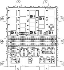 Renault Premium DXI450 - fuse box diagram - relays