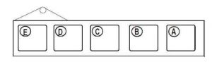 Renault Twingo - fuse box diagram - passenger compartment (relay box)