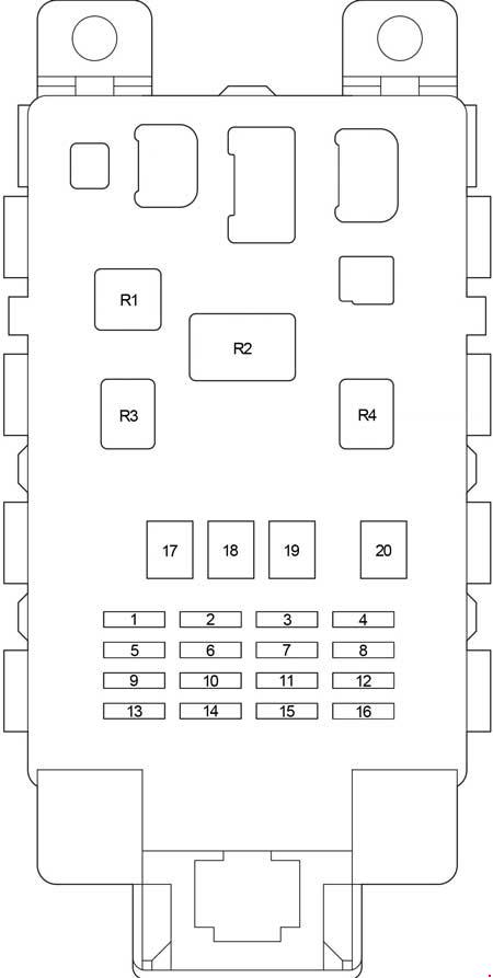 2004 Scion Xb Fuse Box Diagram Wiring Diagram