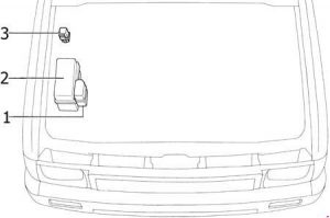 Toyota 4Runner - fuse box diagram - engine compartment (22R-E)