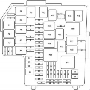 Toyota 86 - fuse box diagram - engine compartment fuse box