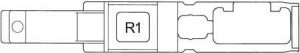 Toyota Avensis - fuse box diagram - additionalrelay box