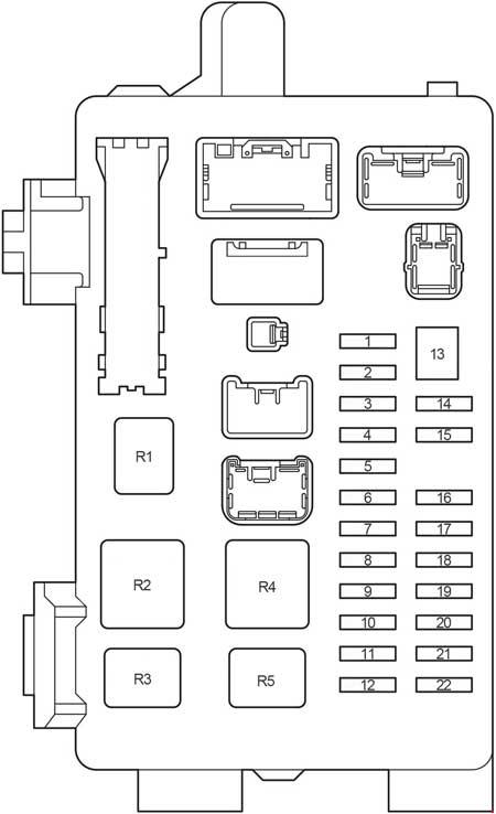 2018 Toyota Camry Fuse Box Diagram ~ Best Toyota