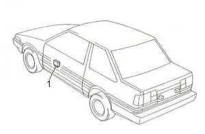 Toyota Corolla - fuse box diagram - passenger compartment fuse relay