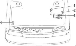 Toyota Cressida - fuse box diagram - engine compartment