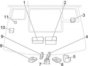 Toyota HiAce - fuse box diagram - engine comaprtment