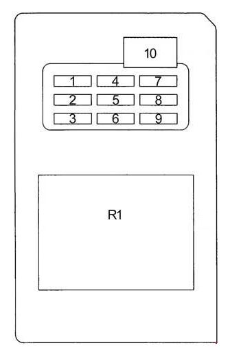 Toyota Hilux 1997 2005 Fuse Box Diagram Auto Genius